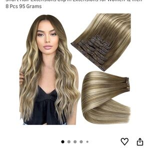 Luxurious Blonde Hair Extensions NWT💛